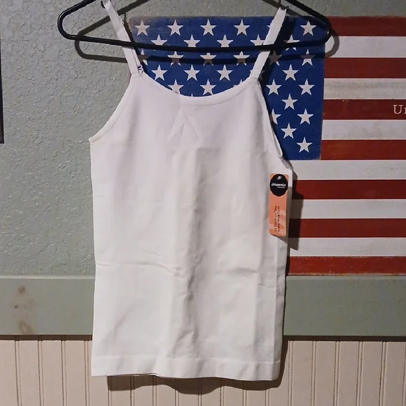 Shapermint White Women's Slim Fit Camisole Tank - Picture 1 of 3